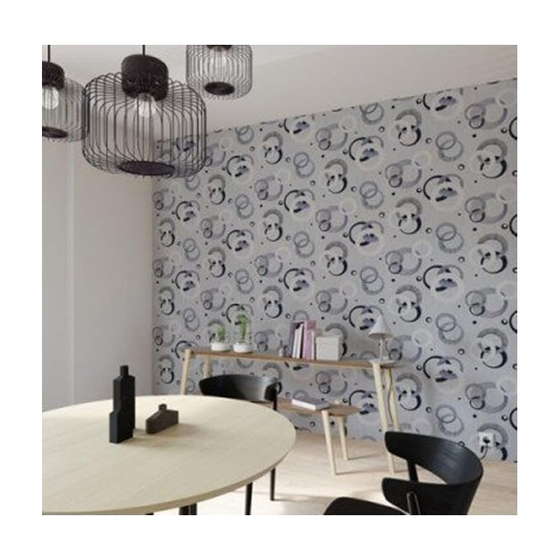 Christophel Textured Horizon Storm Grey Stripes 10m x 53cm Wallpaper Roll