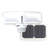 2 - Head LED Solar Powered Dusk to Dawn Outdoor Security Flood Light with Motion Sensor and Timer-50997306