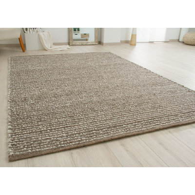 Jeremy Striped Wool Hand Woven Area Rug