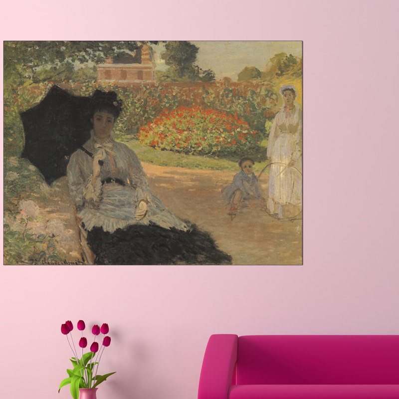 Claude Monet - Wrapped Canvas Painting, 120cm H x 90cm W x 1.8cm D
