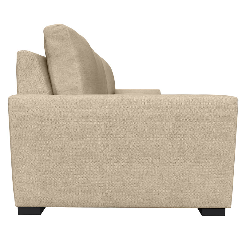 Canapé à accoudoirs carrés 105 po, Revolution® graine de lin, H 34 po x l 95 po x P 44 po, 5