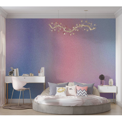 Peel & Stick Wall Mural - Rainbow Gradient Mist