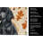 Standard Black Poodle Heirloom Fall Kitchen Towel-1218231638