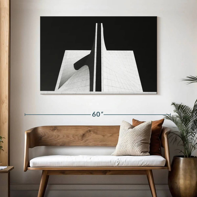 Lilie Architectural Symmetry, 32" H x 48" W