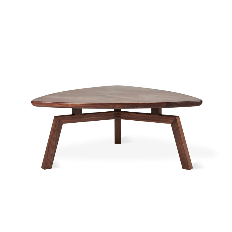 Solana Solid Wood Coffee Table, Walnut
