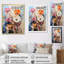 Représentation de bouquets assortis multicolores I - impressions sur toile florales-738801542-738801539