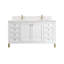 Ensemble de meuble-lavabo double 60 po Chicago-101285421-86455840-86455833
