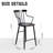 Brilyn Counter Stool with Metal Frame-85033620