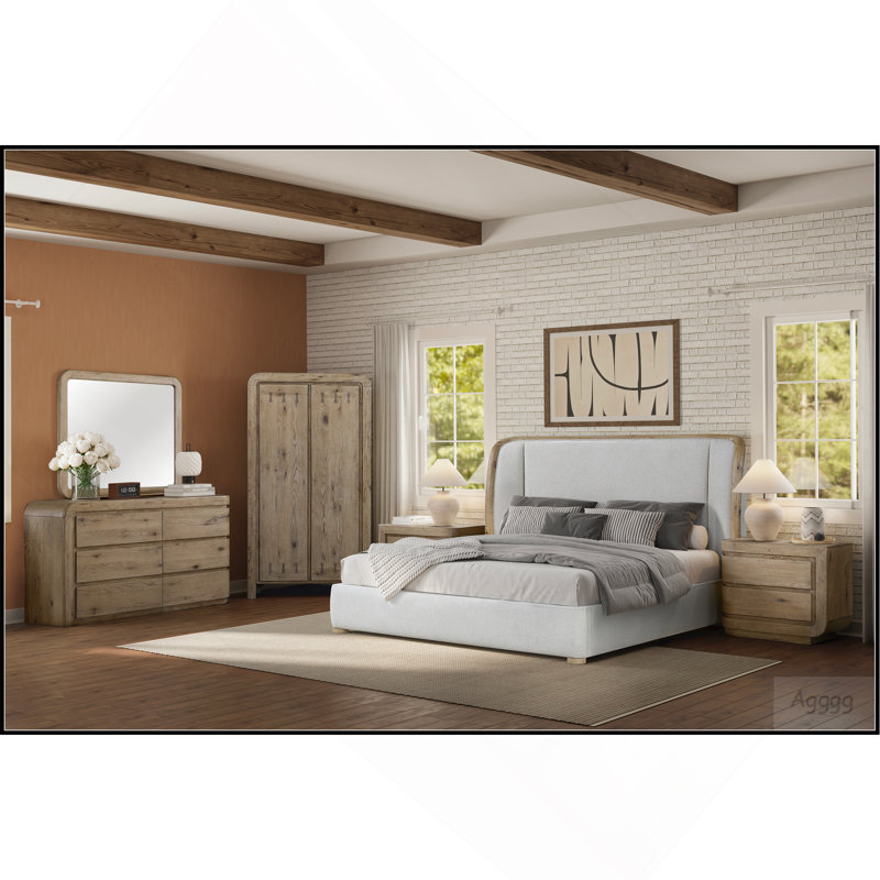 Armoire en chêne noueux anglais