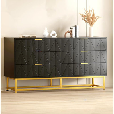 119.4 cm W Chest of 6 Drawers