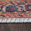 5' X 8' Brown Medallion Stain Resistant Area Rug