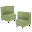 Chaises de coin modulaires Kid Comfort, ensemble de 2, vert fougère-124164597