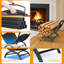 40.5cm W Metal Log Rack