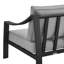 Chaise d'extérieur en aluminium