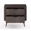 63cm W Metal Bedside Table