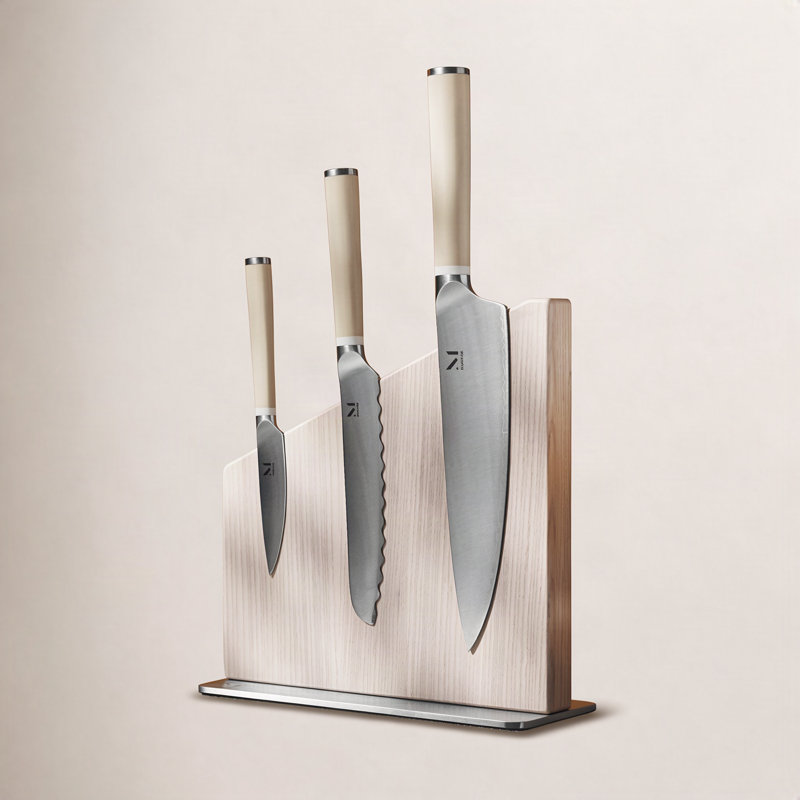 Trio & Stand Bundle, White Ash, Cool Neutral