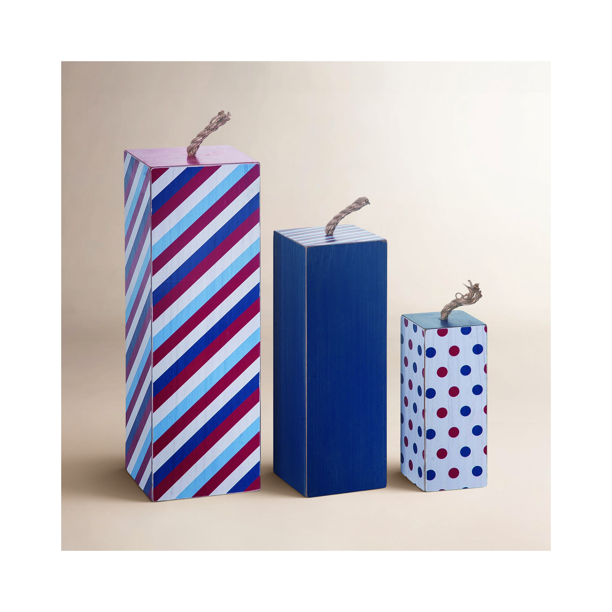 Americana Firecracker Decor