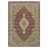10'x14'3" Crabby Apple Red Shiny Wool Tabriz with Hand Knotted All Over Mahi Design Rug