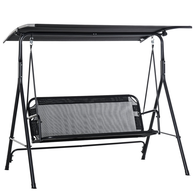 Balancelle avec auvent pour 2 adultes Outsunny