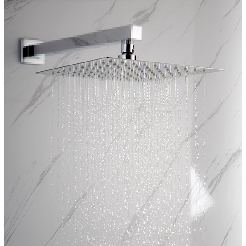 Pomme de douche fixe Rain, Chrome
