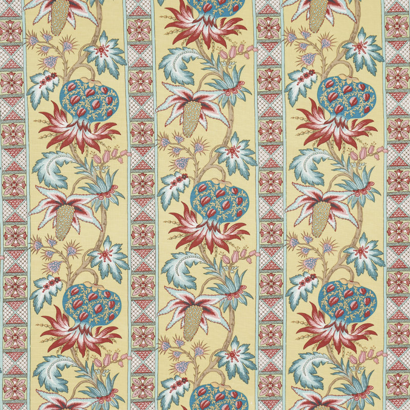 Bailey Botanical Fabric, Gold