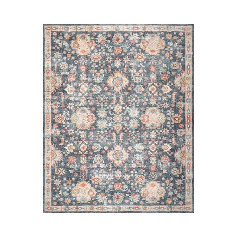 Tapis intérieur / extérieur rectangulaire Kaylnn, Rectangle 8 pi x 10 pi