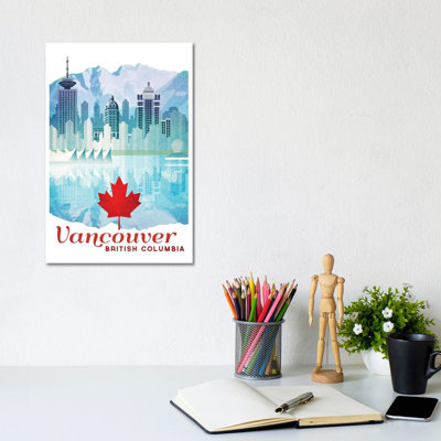 Canada-Vancouver 1 Piece Wrapped Canvas Wall Art