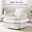 Fauteuil pivotant rembourré 28,7 po-814456674