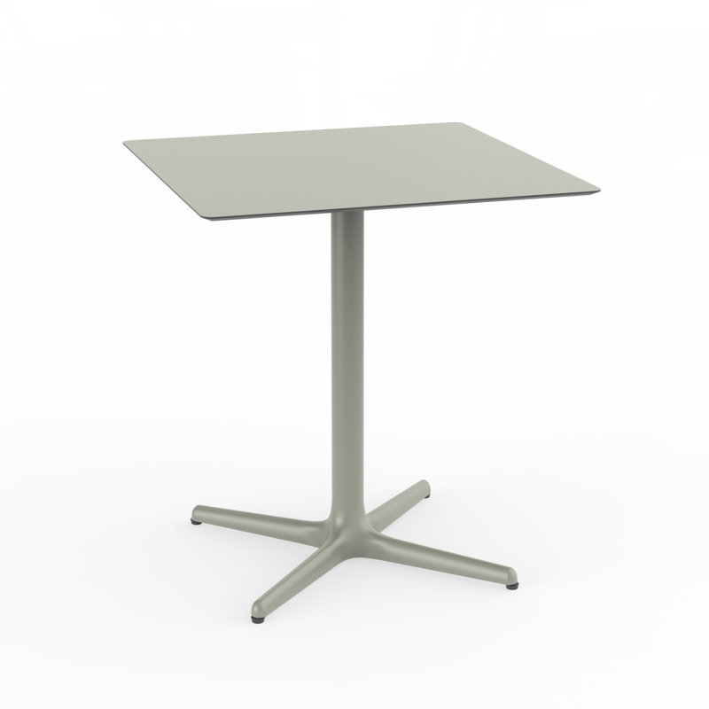 Table de salle à manger Toledo, Gris verdâtre, H 29,53 po x L 27,56 po x l 27,56 po