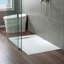 59/60" W x 31.5" D Solid Surface Shower Base, Non-Slip, Low-Profile, Curbless, Wheelchair Accessible-87073667-87073668