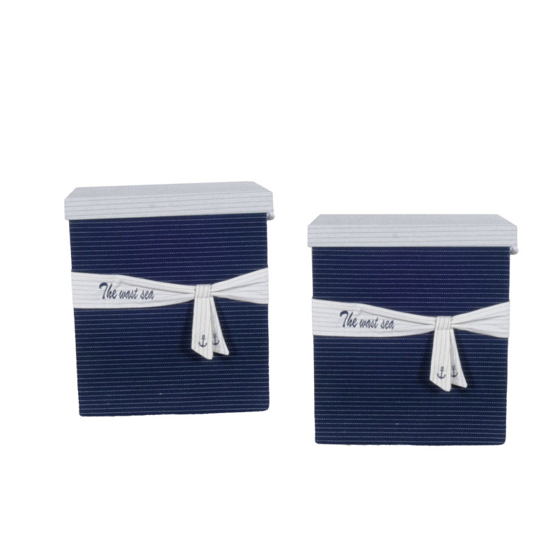 Ensemble de paniers en tissu 5 pièces