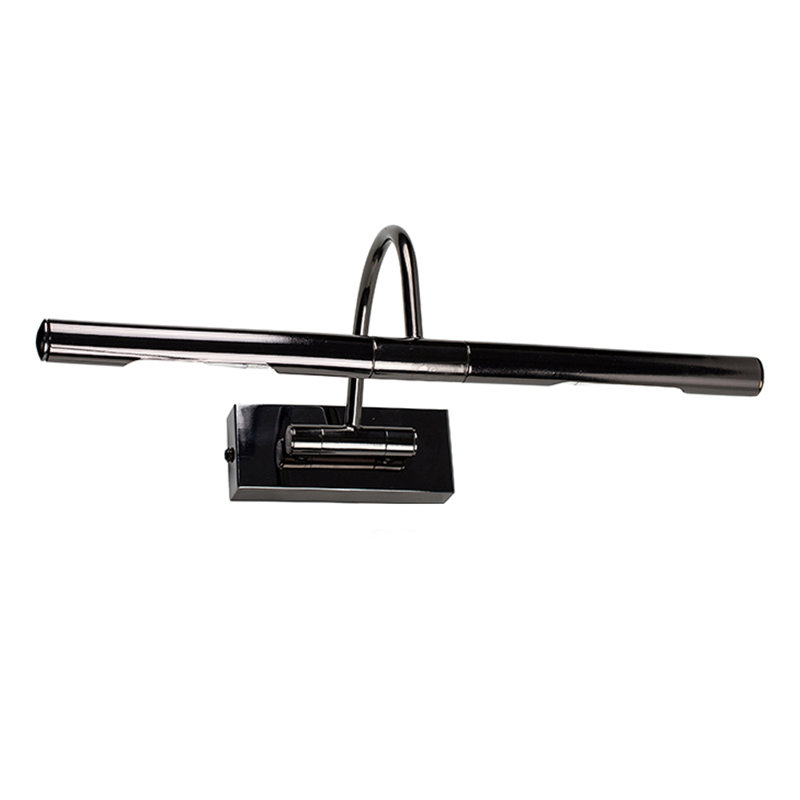 Capri 2 -Light Hardwired Wall Mounted Picture Light, Black