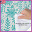 Édredon à motif floral turquoise-130109680