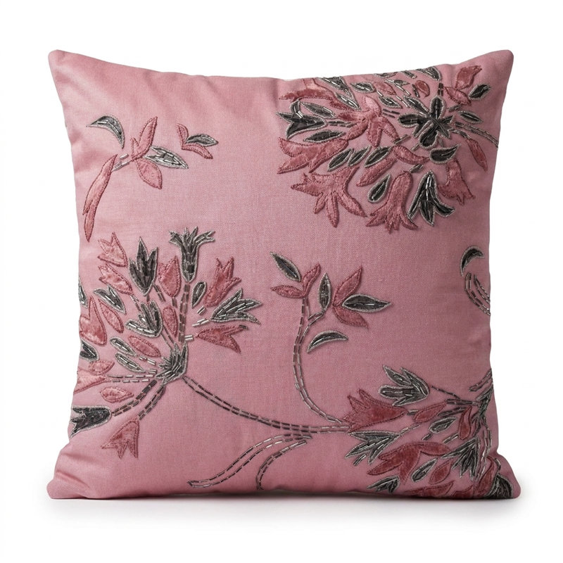 Floral Throw Pillow