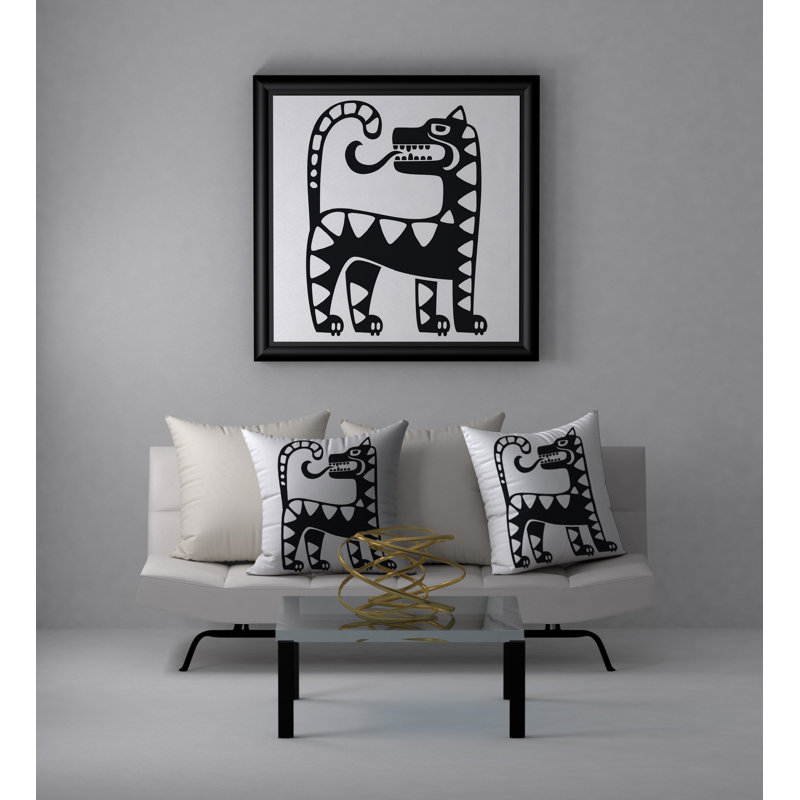 Housse de coussin carrée, 18 po x 18 po