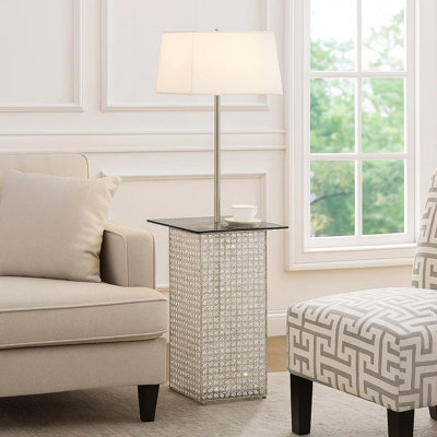 Nikolaj Chrome Floor Lamp