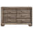 Brookes 6-drawer Dresser Washed Taupe-93620010