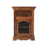 Jali Indian 50cm W Solid Wood Bedside Table