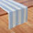 Cabana Stripe - 100% Pure Linen Table Runner-114347972-114347979