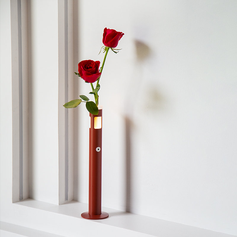 Metal USB Novelty Lamp, Red