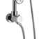 Lanikai 8-in Rain Showerhead Shower System with 3-Body Jets Multi-function Handshower and Pivoting Shower Arm