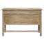 Table d'appoint avec 2 tiroirs - Bois massif, style naturel récupéré, tiroirs décoratifs, finition décontractée