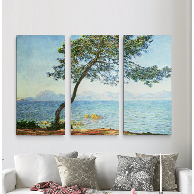 « estérel montagnes » par claude monet, reproduction d’image multi-pièces sur toile