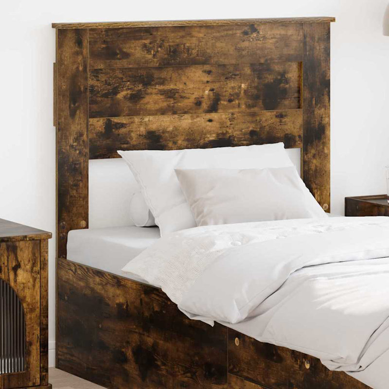 Headboard, Smoked Oak, Twin
