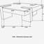 Table basse Kuboloa