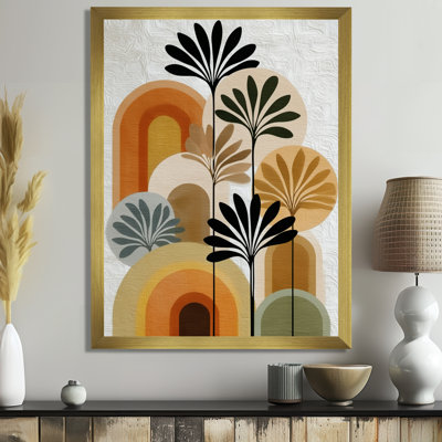 Orange, noir, bohémien, minimaliste, géométrique et botanique
