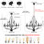 Kenwyn 12-Light Dimmable Wagon Wheel Chandelier with Beaded Accents