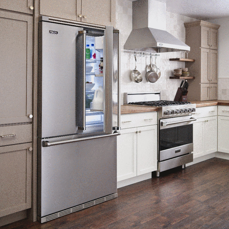 36" Wide Chimney Wall Hood + Ventilator, Antique Bronze