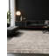 Tapis gris soyeux et moelleux-100910653