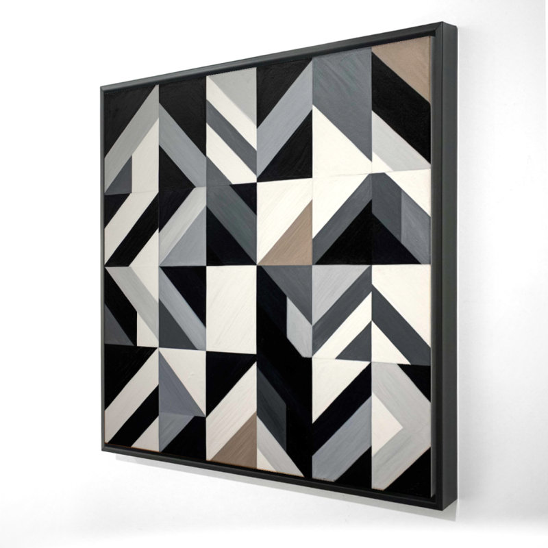 «Grid» sur toile